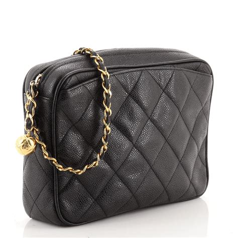 chanel quilted camera bag|Chanel waist bag vintage.